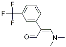 3-(DIMETHYLAMINO)-2-[3-(TRIFLUOROMETHYL)PHENYL]ACRYLALDEHYDE Struktur