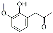 2-HYDROXY-3-METHOXYPHENYLACETONE Struktur