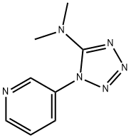 N,N-DIMETHYL-1-(3-PYRIDINYL)-1H-1,2,3,4-TETRAAZOL-5-AMINE Struktur