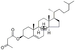 CHOLESTERYL ACETOACETATE Struktur