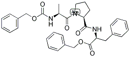 Z-ALA-PRO-PHE-OBZL Struktur