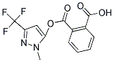 2-(((1-METHYL-3-(TRIFLUOROMETHYL)-1H-PYRAZOL-5-YL)OXY)CARBONYL)BENZOIC ACID Struktur