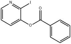 2-IODO-3-PYRIDINYL BENZENECARBOXYLATE Struktur