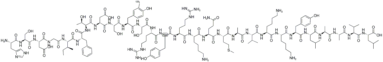 PACAP27 [125I]- Struktur