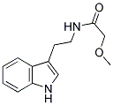 N-(2-INDOL-3-YLETHYL)-2-METHOXYETHANAMIDE Struktur