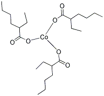 COBALT-2-ETHYLHEXOATE Struktur