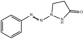 1-(2-PHENYLDIAZENYL)TETRAHYDRO-3H-PYRAZOL-3-ONE Struktur