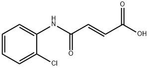 4-OXO-4-(2-CHLOROPHENYLAMINO)-2-BUTENOIC ACID Struktur