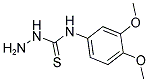 N-(3,4-DIMETHOXYPHENYL)HYDRAZINECARBOTHIOAMIDE Struktur