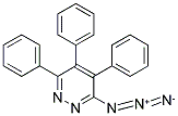 3-AZIDO-4,5,6-TRIPHENYLPYRIDAZINE Struktur