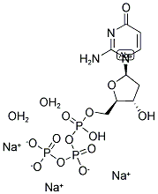 2'-DEOXYCYTIDINE-5'-TRIPHOSPHATE, TRISODIUM SALT, DIHYDRATE Struktur