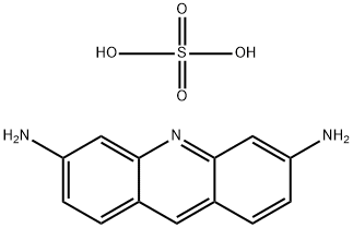 3,6-DIAMINOACRIDINE HEMISULFATE, HYDRATE Struktur