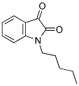 1-PENTYL-1H-INDOLE-2,3-DIONE Struktur