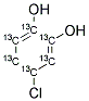 4-CHLOROCATECHOL (13C6) Struktur