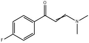 3-(DIMETHYLAMINO)-1-(4-FLUOROPHENYL)-2-PROPEN-1-ONE Struktur