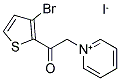 1-[2-(3-BROMO-2-THIENYL)-2-OXOETHYL]PYRIDINIUM IODIDE Struktur