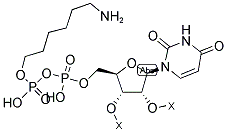 URIDINE 5'-DIPHOSPHOHEXANOLAMINE RESIN Struktur