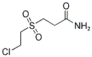 3-[(2-CHLOROETHYL)SULFONYL]PROPANAMIDE Struktur