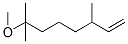 3,7-DIMETHYL-7-METHOXY-1-OCTENE Struktur
