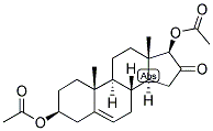 16-KETO-5-ANDROSTEN-3BETA,17BETA-DIOL DIACETATE Struktur