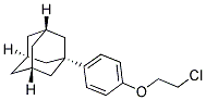 1-[4-(2-CHLOROETHOXY)PHENYL]ADAMANTANE Struktur