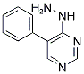 4-HYDRAZINO-5-PHENYLPYRIMIDINE Struktur