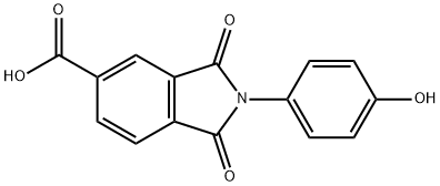 2-(4-HYDROXYPHENYL)-1,3-DIOXO-2,3-DIHYDRO-1H-ISOINDOLE-5-CARBOXYLIC ACID price.