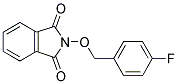 2-[(4-FLUOROBENZYL)OXY]-1H-ISOINDOLE-1,3(2H)-DIONE Struktur