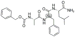 Z-ALA-PHE-LEU-NH2 Struktur