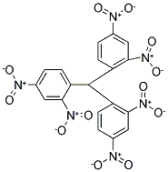 1-[DI(2,4-DINITROPHENYL)METHYL]-2,4-DINITROBENZENE Struktur