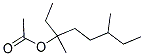 3,6-DIMETHYL OCTYL-3-ACETATE Struktur