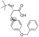 L-TYROSINE-N-T-BOC, O-BENZYL ETHER (15N) Struktur