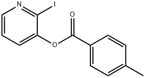 2-IODO-3-PYRIDINYL 4-METHYLBENZENECARBOXYLATE Struktur