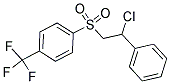 1-[(2-CHLORO-2-PHENYLETHYL)SULFONYL]-4-(TRIFLUOROMETHYL)BENZENE Struktur