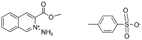 2-AMINO-3-(METHOXYCARBONYL)ISOQUINOLINIUM 4-METHYLBENZENE-1-SULFONATE Struktur