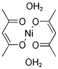 NICKEL(II) ACETYLACETONATE DIHYDRATE Struktur