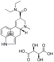 D-LYSERGIC ACID DIETHYLAMIDE TARTRATE SALT Struktur