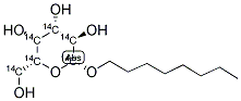 OCTYL-BETA-D-GLUCOPYRANOSIDE [GLUCOSE-14C(U)] Struktur