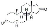 5-ALPHA-ANDROSTAN-3,16-DIONE Struktur