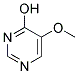 4-HYDROXY-5-METHOXYPYRIMIDINE Struktur