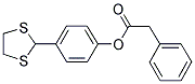 4-(1,3-DITHIOLAN-2-YL)PHENYL 2-PHENYLACETATE Struktur