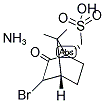 D(+)-AMMONIUM-ALPHA-BROMOCAMPHOR-10-SULFONATE Struktur