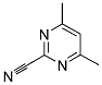 2-CYANO-4,6-DIMETHYLPIRIMIDINE Struktur