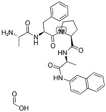 H-ALA-PHE-PRO-ALA-BETANA FORMATE Struktur