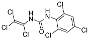 N-(2,4,6-TRICHLOROPHENYL)-N'-(1,2,2-TRICHLOROVINYL)UREA Struktur