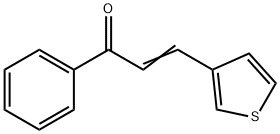 1-PHENYL-3-(3-THIENYL)-2-PROPEN-1-ONE Struktur