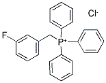 (3-FLUOROBENZYL)(TRIPHENYL)PHOSPHONIUM CHLORIDE Struktur