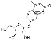 4-METHYLUMBELLIFERYL-BETA-L-ARABINOPYRANOSIDE Struktur