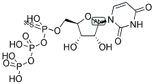 URIDINE 5'-TRIPHOSPHATE, -ALPHA-S[35S]- Struktur