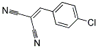 2-(4-CHLOROBENZYLIDENE)MALONONITRILE Struktur